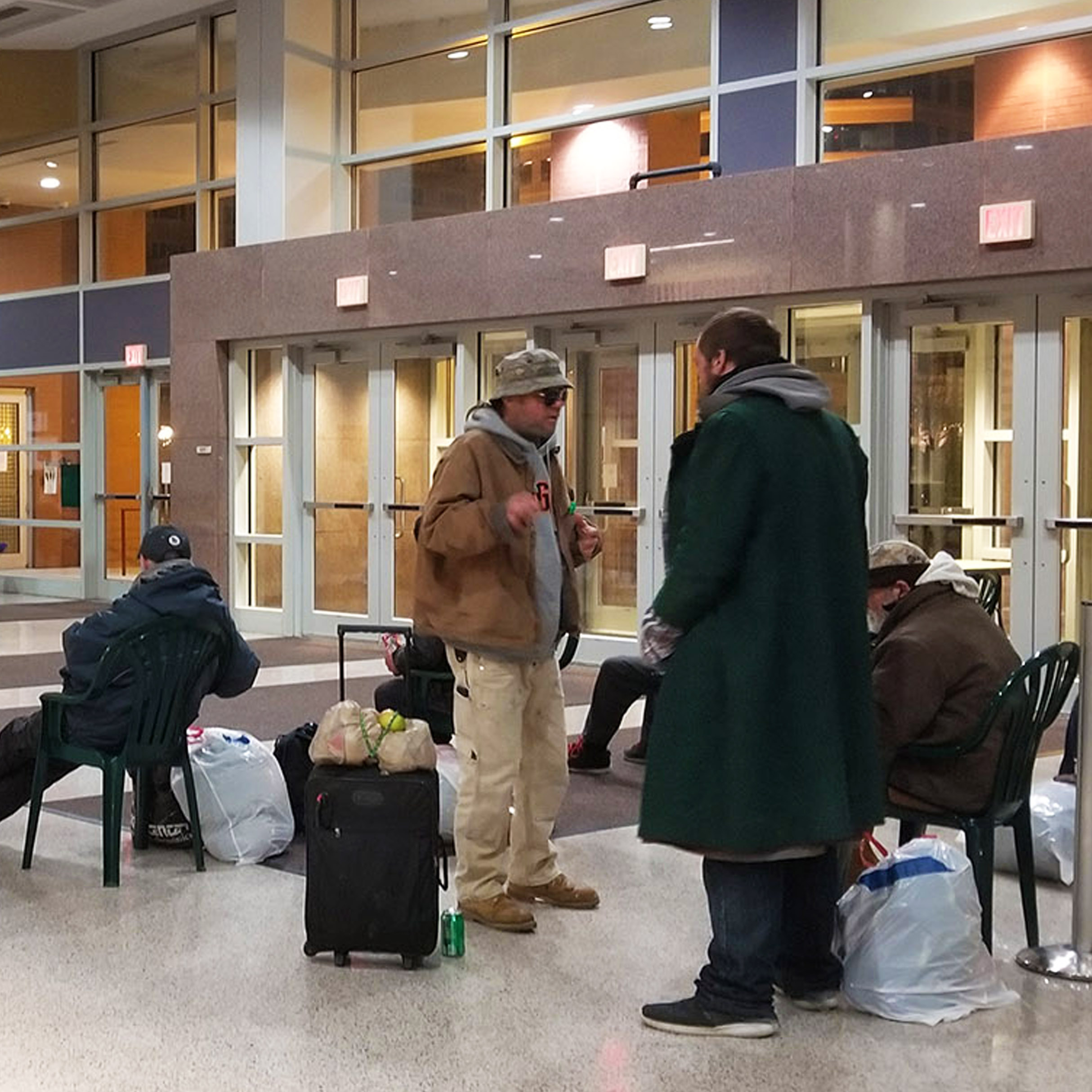 Northern Kentucky Convention Center Housing the Homeless During Coronavirus Crisis