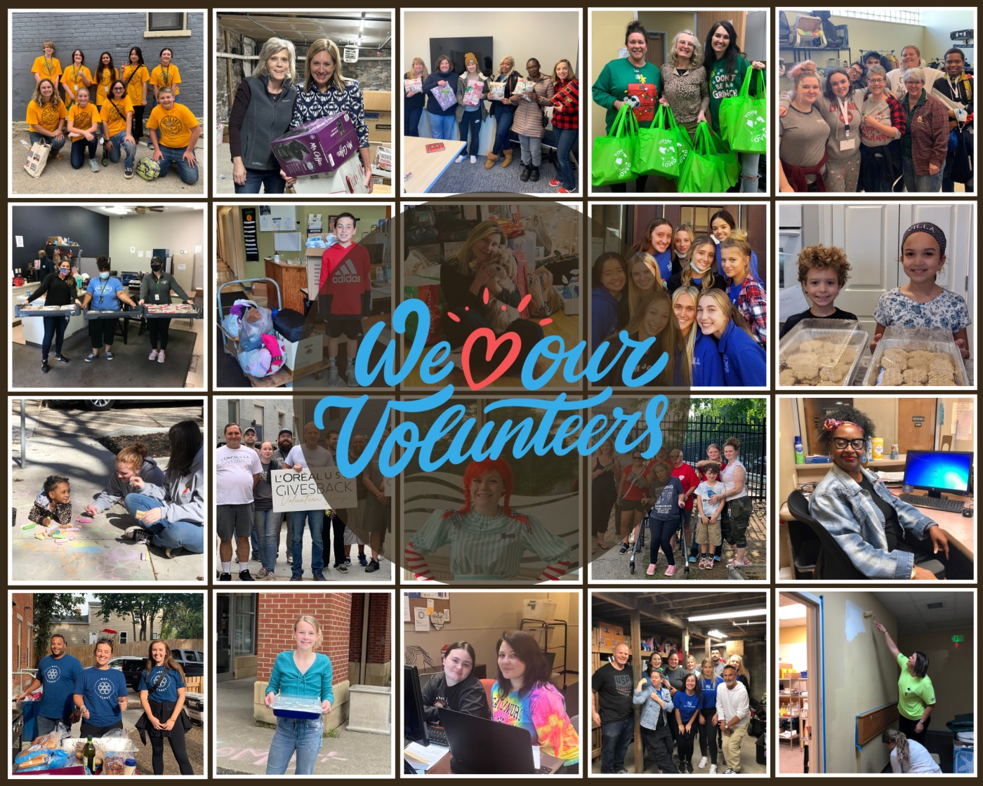 volunteer collage
